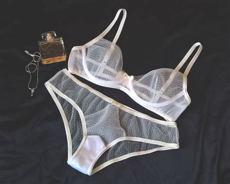 sheer panties bras